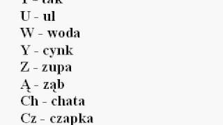 Polish Language  the Alphabet [upl. by Tedmann552]