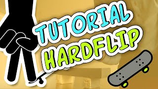 ¿CÓMO HACER HARDFLIP EN FINGERBOARD FACIL 😉  HOW TO HARDFLIP IN FINGERBOARDING R2ARTUR [upl. by Orfinger]