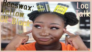 MURRAYS BLACK BEESWAX VS ORIGINAL  LOC PRODUCT REVIEW [upl. by Uuge]