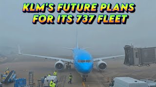 KLMs Future Plans for Its Boeing 737 Fleet  Schiphol Airport Boeing 737 Gate Parking  4K [upl. by Aseefan674]