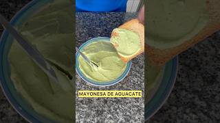 Mayonesa de aguacate 🥑 shorts recetas food comida [upl. by Endys]