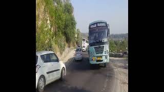 punjab roadways bus  shanePUNJAB  Ludhiana to CHINTPURNI [upl. by Ishmul489]