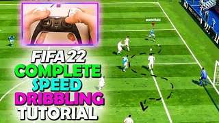 HOW TO DRIBBLE WHEN SPRINTING IN FIFA 22  FIFA 22 LEFT STICK DRIBBLING TUTORIAL [upl. by Jordanna]