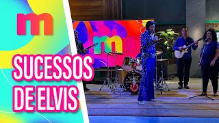 Mark Rio canta SUCESSOS de ELVIS  Mulheres 23082024 [upl. by Anana]