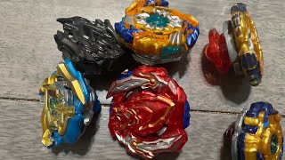 Fafnir vs Achilles Part 2 Beyblade battle [upl. by Orian]