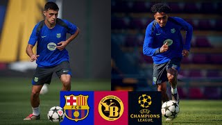 🔥 MATCH PREVIEW FC BARCELONA vs YOUNG BOYS 🔥 UEFA CHAMPIONS LEAGUE [upl. by Aztinaj]