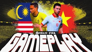 Gameplay FIFA 23  Malaysia amp Vietnam [upl. by Alyose]