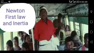 Understanding Newton 1st law from Vadivelu [upl. by Alyse347]