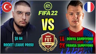 DÜNYA ŞAMPİYONU quotMaestroSquadquota KARŞI OYNADIM  FUT CHAMPIONS  FIFA 22 [upl. by Airda31]