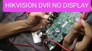 hikvision dvr no display problem 100 solutions 8 channel dvr [upl. by Ailimat]