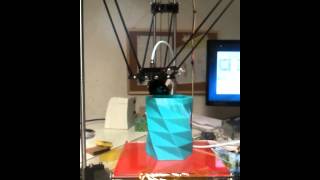 Rostock delta 3D printer [upl. by Ailenroc]