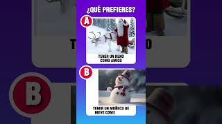 🎄🎅 ¿QUE PREFIERES ESPECIAL DE NAVIDAD Quiz trivia Triviador 🎁 [upl. by Atsejam]