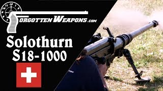 Solothurn S181000 The Pinnacle of AntiTank Rifles [upl. by Tingey]