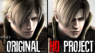 La experiencia grafica DEFINITIVA para Resident Evil 4  HD Project mod [upl. by Doykos]