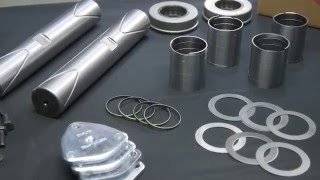 Meritor FastSet NoReam King Pin Kit Installation Video [upl. by Skelton]