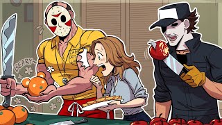 Camp Counselor Jason  Jason Vorheese amp Michael Myers Vs Bad Apples Friday the 13th Comic Dub [upl. by Adiraf28]