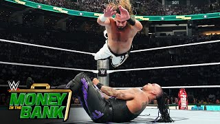 Damian Priest vs Seth Rollins — World Heavyweight Title Match Money in the Bank 2024 highlights [upl. by Einnim712]