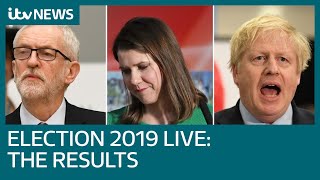 Election 2019 Live The Results  ITV News [upl. by Naloc]