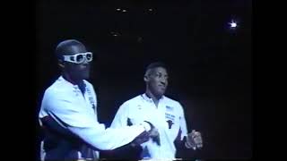 Bulls intros vs Charlotte Hornets  02231991 [upl. by Elma]