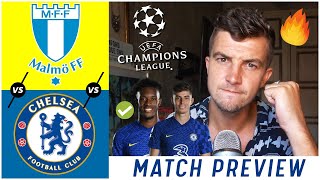 PULISIC Returns For CHELSEA FC  MALMÖ FF vs CHELSEA Champions League Match Preview [upl. by Deidre]