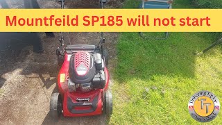 Mountfield SP185 wont start 1 [upl. by Judie]