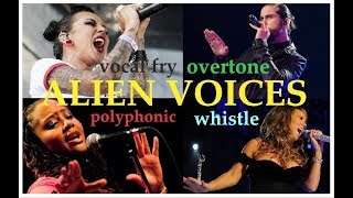 ALIEN VOICES  Female amp Male Singers [upl. by Aymer]