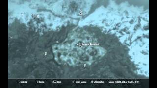 The Elder Scrolls V Skyrim Dragon Shout Location Cold [upl. by Aek]