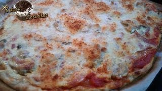 PIZZA CARBONARA  JUGOSA Y CON MUCHO SABOR [upl. by Annauqal130]