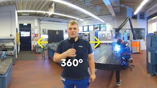 Ausbildung zum Anlagenmechaniker bei EWE  360° Video [upl. by Rehctelf396]