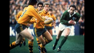 Wallabies v Ireland 1984 highlights [upl. by Saree651]