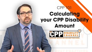 How is the CPP disability benefit calculated [upl. by Atikat]