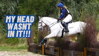 MY HEAD WASN’T IN IT  Eventing Vlog [upl. by Ellennoj]