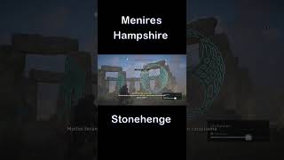 Assassins Creed Valhalla  Menires em Hampshire Stonehenge [upl. by Nesnaj]