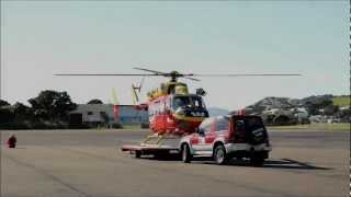 Wellington Westpac Rescue Helicopter Start up and display [upl. by Eelrebmyk]