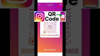 How to Create Instagram QR Code  Instagram qr code kaise scan karen  Create QR Code qrcode [upl. by Priebe]