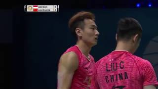 Dubai World Superseries Finals 2017  Badminton F M3MD  GidSuk vs LiuZhang [upl. by Ferriter363]