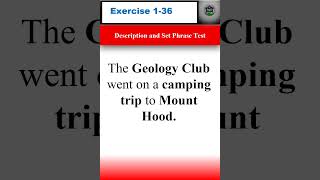 EXERCISE 136 Description and Set Phrase Test english americanaccenttraining learnenglish [upl. by Jesus421]