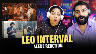 Leo Interval scene Reaction 🔥LCU  LEO thalapathyvijay [upl. by Thorny]