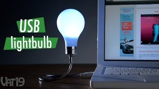 USB Lightbulb Lamp [upl. by Nairam]