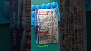 Dolo 650 Tablet Uses in Hindi  Paracetamol Tablets ip 650 mg in Hindi [upl. by Nosnarb543]