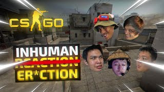 Inhuman Reactions  PEENOISE CSGO  Part 1 [upl. by Ateekram]