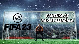 Fifa 23 te panenka penaltı nasıl atılır fifa23 [upl. by Anailuj506]