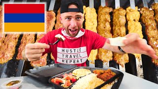 The Ultimate ARMENIAN FOOD TOUR in Glendale Kebabs Lavash amp Love Cake  Los Angeles California [upl. by Nalorac]