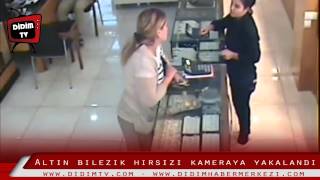 Altın bilezik hırsızı kameraya yakalandı [upl. by Corney]