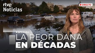 DANA TELEDIARIO ESPECIAL con ALEJANDRA HERRANZ en la ZONA CERO del TEMPORAL  RTVE [upl. by Rachael]