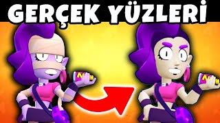 İŞTE GERÇEK YÜZLERİ 😱 Tüm Karakterlerin Maskesiz Halleri Brawl Stars BilgiCamiasi [upl. by Celin523]