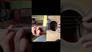 Sapana Ko Mayalu The Elements Guitar Intro❤️ intro guitar rijanrijal lesson shorts viral [upl. by Close]