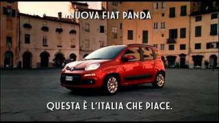 Spot nuova Fiat Panda quotQuesta è lItalia che piacequot  2012 [upl. by Celinka]