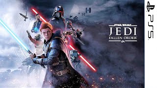 Star Wars Jedi Fallen Order PS5  Full Game Walkthrough 4K 60FPS [upl. by Akihsar]