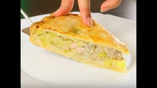 Пирог с мясом и картошкой сочный вкусный такой как в детстве [upl. by Issi240]